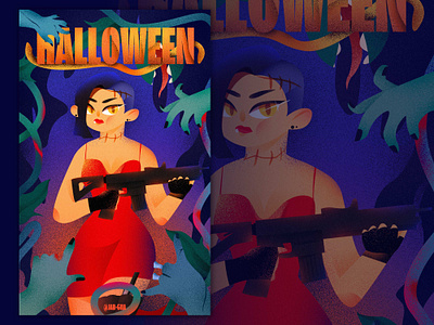 HALLOWEEN! icon illustration inception inspiration the gradient 插图 设计