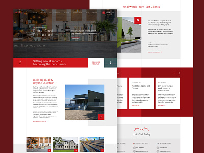 Construction site design web design wip wordpress