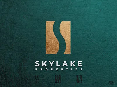 Skylake Properties Branding branding business classy corporate design golden logo icon letter letter s logo lettering logo logo design logo design branding logo designer logotype modern monogram properties sophisticated logo vector