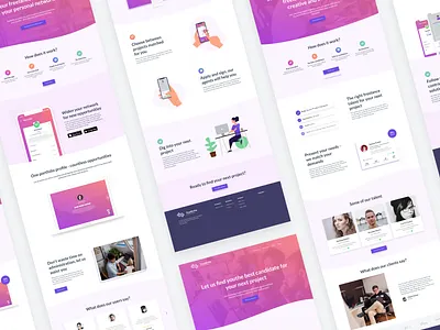 TopSkills.com - Landing pages branding design illustration landing design landing page landing page design landingpage vector web design webdesign website website design wordpress