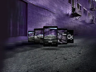 Mercedes Benz - iPad in-app adv advertising car cars ipad luxury mercedes mercedes benz street tablet