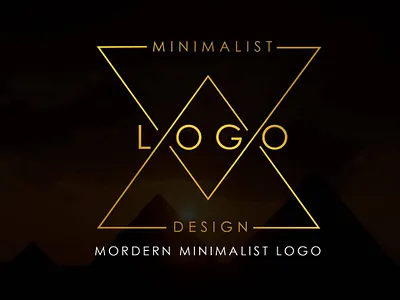 MODERN MINIMALIST LOGO branding clean design flat icon identity illustration illustrator lettering logo logodesign