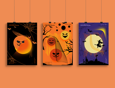 Halloween 2019 Life's Kool Posters abstract halloween poster