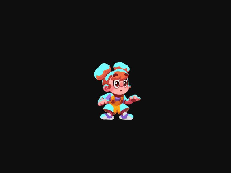 GHOSTBALL. Hero animation animation character game gameart gif girl