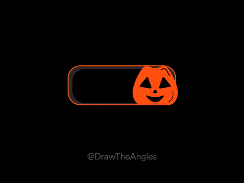 Helloween On/Off Switch booo dailyui dailyuichallenge helloween switch ui