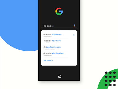google search interaction app animated animation app app design design google google search home interaction interaction design interface mobile motion products simple typography ui user experience user interface ux