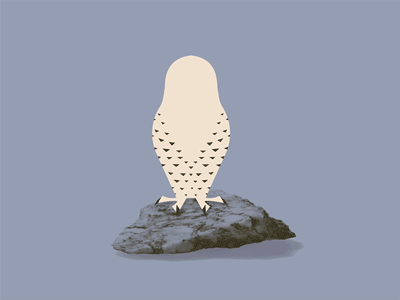 Snowy Owl 2danimation animal illustration animalart animated gif animation birdlifeinternational conservation design digital digitalart graphicdesign motion owl snow snowyowl