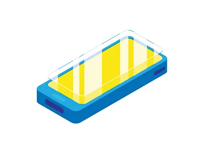Isometric phone isometric phone