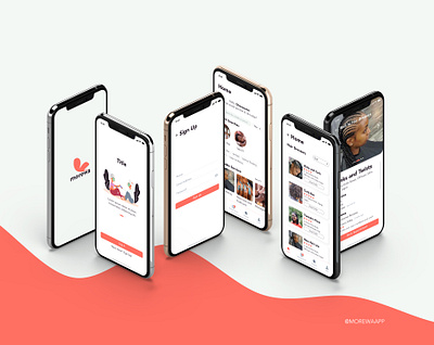 Morewa App app branding design ui ux