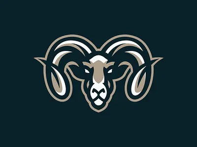 RAM animal logo brand branding concept esport gamer goat goat logo goats identity designer illustration mascot mascot logo minimal ram rams sport team vector web