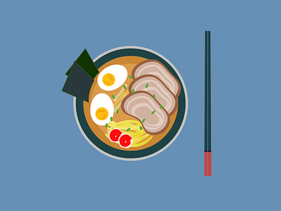 Ramen flatdesign illustration sketch vector vector illustration vectorart visual design