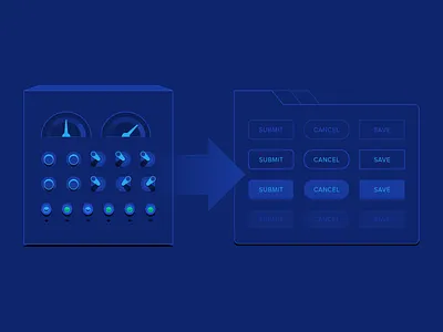 The Evolution of Button Design (with Infographic) app design infographic mobile mobile design product ui ux