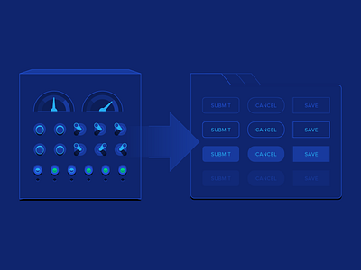 The Evolution of Button Design (with Infographic) app design infographic mobile mobile design product ui ux