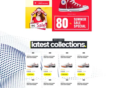 Free eCommerce PSD ecommerce free psd shop template