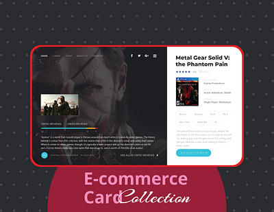 Modern e-commerce Product Card e commerce app minimal product design ui ux