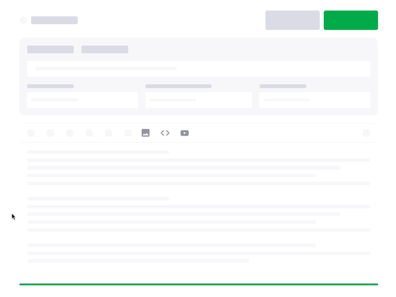 Edit article article contextual menu edit micro interaction microinteraction ux motion wireframe