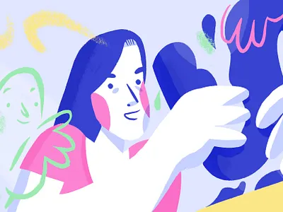 People Ops art blog branding character corporate design drawing editorial human human resources illustration operations procreate