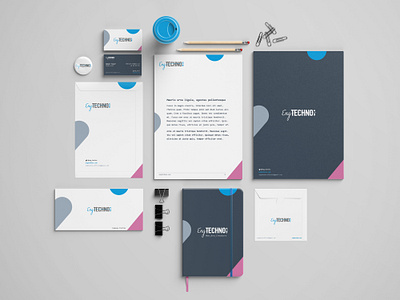 Eng Techno Stationery agency app brand identity branding branding design design digital products web