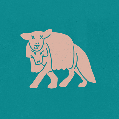Deceit design illustration photoshop procreate sheep wolf