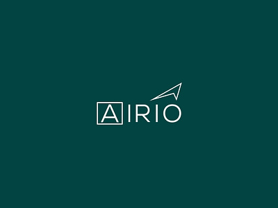 Airio Logo Design brand identity branding design dailylogo dailylogochallenge graphic design logo logo design logo mark logotype modern logo unique logo
