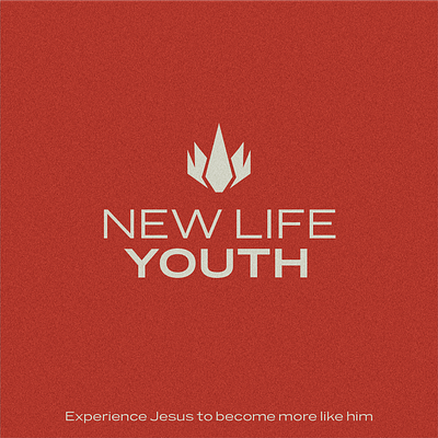 New Life Youth | Logo Design church church design church logo group logo ministry new life youth