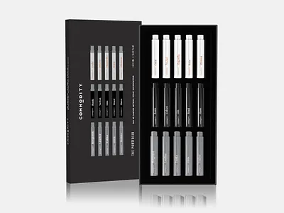 Commodity Portfolio Packaging beauty branding design packaging skincare