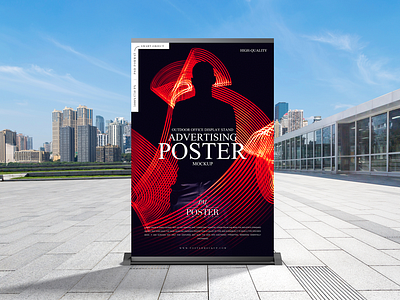 Outdoor Office Display Stand Advertising Poster Mockup Free branding download font frame free free mockup freebie identity logo mock up mockup mockup free mockup psd mockups poster mockup poster mockup free print psd stationery template