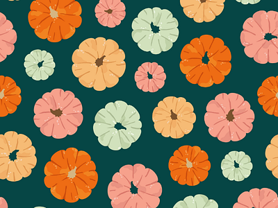 Pumpkin pattern autumn design graphics halloween illustration pattern print pumpkin surface pattern