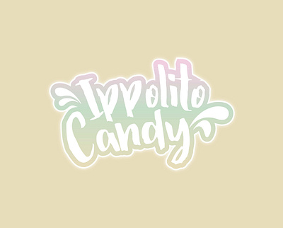 Ippolito Candy Logo bedford va candy candy logo candy shop design graphic design logo logo design lynchburg va