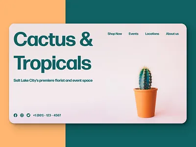 Daily UI 003 | Landing Page branding dailyui dailyui 003 design ui web