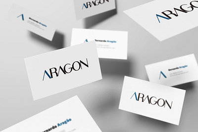 ARAGON │logo art design art director branding brasil brazil business design id identidade visual identity identity branding identity design logotype mall mark minimal rio de janeiro shopping center type