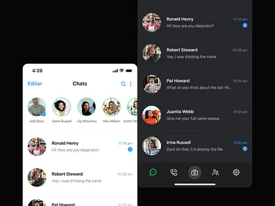 WhatsApp - Concept adobe xd chat design figma figmdesign invision studio landing page sketch ui ui design uiux ux webdesign whatsapp