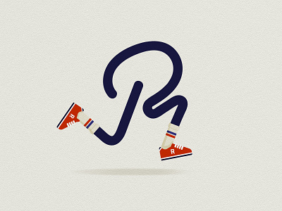 Run 36dayoftype handlettering illustration lettering run texture