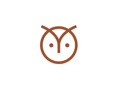 Owl animal geometry modern owl simple