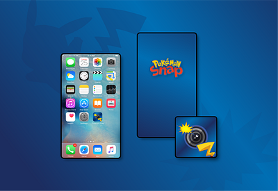 Daily UI 005 | Pokemon Snap | App Icon appicon dailyui icon mobile mobilegame ui