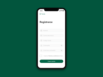 Registro form icon ios lessismore login mobile sketch