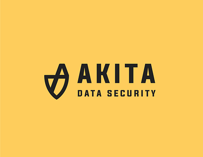 Akita Data Logo - 1 akita branding graphic design icon logo security logo vector