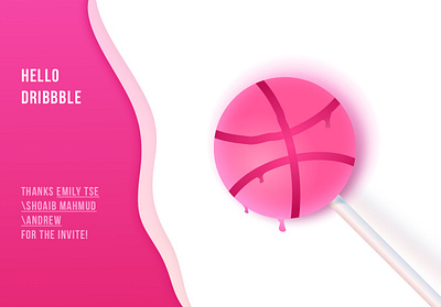 hello dribbble animation hello hello dribbble illustration ui