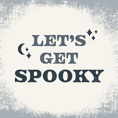 Spooky Szn adobe illustrator design dust halloween illustrator rustic spooky type