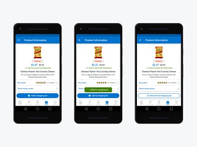 My Walmart App - Product Information android app design ecommerce design mobile mobile design my walmart app product design product details product info product information ui ux