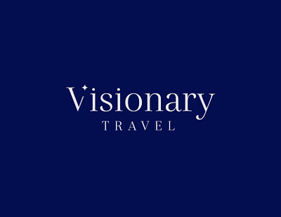 Visionary Travel Primary Logo brand brand agency brand and identity brand design brand identity brand identity design branding branding design design logo logodesign luxury branding luxury design luxury logo travel agency travel brand travel design travel logo visionary