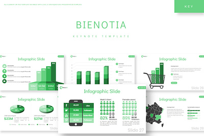 BIENOTIA PRESENTATION TEMPLATES abstract background banner brochure business company corporate cover design illustration infographic layout magazine marketing modern office page presentation template vector