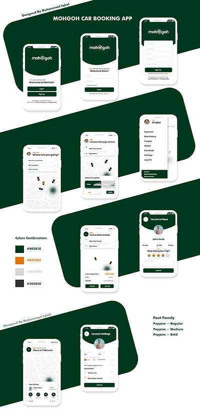 Mohgoh App UI Design android app app mobile ui mockup ui ui ux uidesign ux