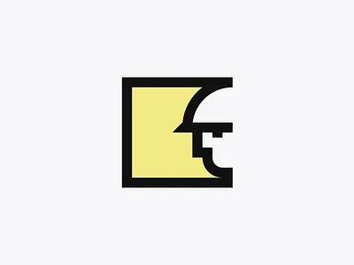 Logo for Fábrica do Painel bold construction factory helmet logo logo design logos panel symbol tbt