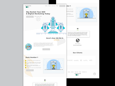 SEO Agency design graphic design ui ux web web design