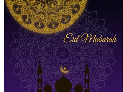 eid mubarak festive post