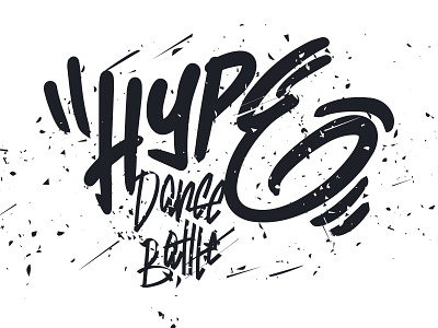 h 0 brand dance event handlettering identity typography