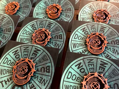 New enamel pin design compass design diving helmet enamel pins nautical