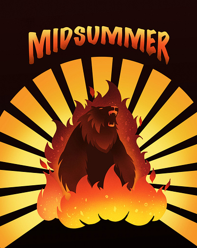 Midsummer illustration