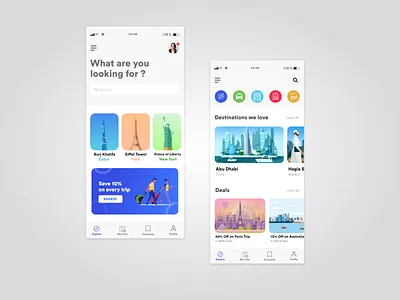 Travel App Ui Design ui ui ux design uidesign ux ux desgin ux design